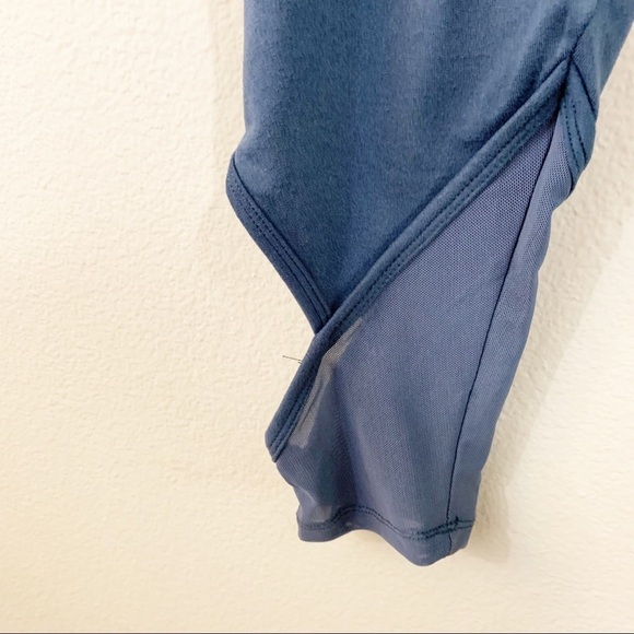 Marika Jade 7/8 Legging In Ombré Blue Mesh Ankle - Picture 5 of 8